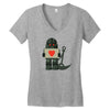 nautilus love Women's V-Neck T-Shirt