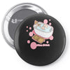 clean eating Pin-back button