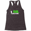 archer cartoon Racerback Tank