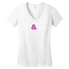 i can &amp; i will Women's V-Neck T-Shirt