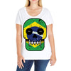 brazil till i die Ladies Curvy T-Shirt
