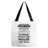 I Am A December Women Tote Bags