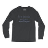 i went outsude once Long Sleeve Shirts