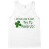 drink like a girl Tank Top