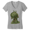 anatomy of evil Women's V-Neck T-Shirt