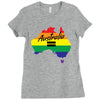 Vote Yes-Australia Marriage Equality Ladies Fitted T-Shirt
