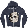 angry ogre. Zipper Hoodie