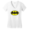 batman Women's V-Neck T-Shirt