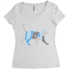 idgaf Women's Triblend Scoop T-shirt