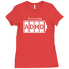battery powered adhd Ladies Fitted T-Shirt