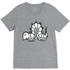 white V-Neck Tee