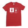 metal fork Ladies Fitted T-Shirt