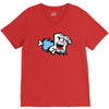 screaming paw V-Neck Tee