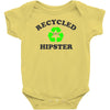 recycled hipster Baby Onesie