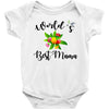 world's best mama Baby Bodysuit