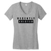 recently evicted Women's V-Neck T-Shirt