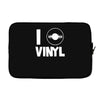 i love vinyl Laptop sleeve