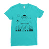 I Want To Leave Ladies Fitted T-Shirt