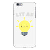 lit af kawaii light bulb iPhone 6/6s Plus Case