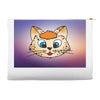 Orange cat Accessory Pouches