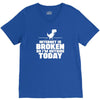 Internet Is Broken - So I am Outside Today V-Neck Tee