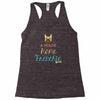 house is not a home without a frenchie Racerback Tank
