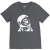 astronaut chimp V-Neck Tee