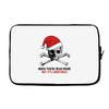 skull christmas Laptop sleeve