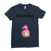 Pregosaurus Girl Ladies Fitted T-Shirt