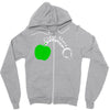 cider slave drinking west country apple scrumpy rough cyder Zipper Hoodie