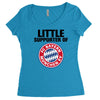 little supporter bayern munich Women's Triblend Scoop T-shirt