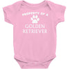 property of a golden retriever Baby Onesie