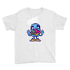 zombie burgers rouge Youth Tee