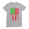 fist raised and proud! Ladies Fitted T-Shirt