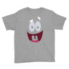 spongebob patrick star face Youth Tee