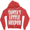 santa's little helper Zipper Hoodie