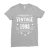 original parts vintage established 1998 perfectly aged Ladies Fitted T-Shirt