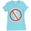 alcohol makes women fatter Ladies Fitted T-Shirt