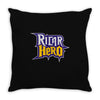 ricarhero Throw Pillow