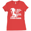 steven seagal boogeyman Ladies Fitted T-Shirt