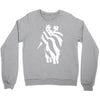 american flag soldier Crewneck Sweatshirt
