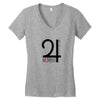 moment best friend Women's V-Neck T-Shirt