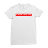 flossin' like a boss Ladies Fitted T-Shirt