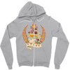 rebel for life Zipper Hoodie