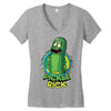 i'm pickle rick Women's V-Neck T-Shirt