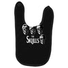 the skulls Baby Bibs