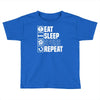 eat sleep spurs Toddler T-shirt