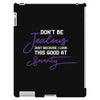 don't be jealous just because i look this good at seventy black iPad 3 and 4 Case