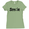 smile Ladies Fitted T-Shirt