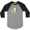 smoke and father 3/4 Sleeve Shirt